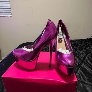 Purple heels